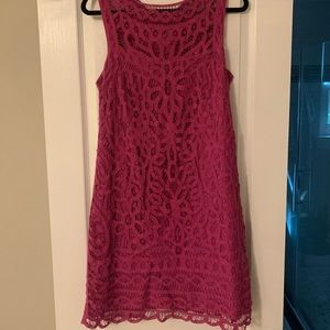 Lilly Pulitzer Pink Lace Dress